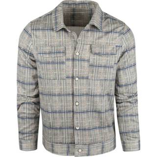 👉 Overshirt beige XL mannen Ruit Blue Industry , Heren