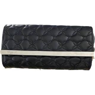 👉 Clutch zwart leather onesize vrouwen Chopard Pre-owned , Dames