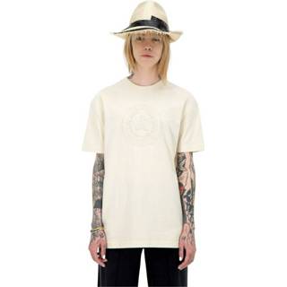 👉 Short sleeve beige vrouwen T-shirt Acne Studios , Dames