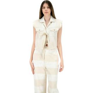 👉 Sleeveless wit vrouwen Jacket Marni , Dames