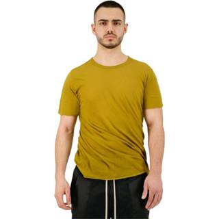 👉 Short sleeve geel m mannen t-shirt Rick Owens , Heren