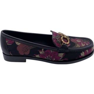 👉 Loafers paars leer vrouwen Leren Rolo T Mocassins Salvatore Ferragamo Pre-owned , Dames 8057453151393
