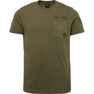 👉 Short sleeve groen XL mannen r-neck play single PME Legend , Heren 1661853786009