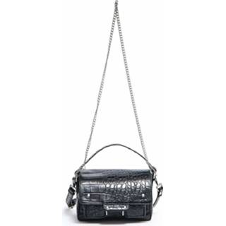 👉 Zwart croco small onesize vrouwen Honey deluxe bag Núnoo , Dames 5714176059087