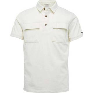 👉 Short sleeve beige XL mannen polo relaxed fit Cast Iron , Heren