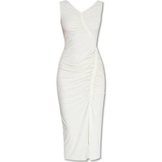 👉 Dress beige vrouwen Asymmetric Self Portrait , Dames 5059939013518