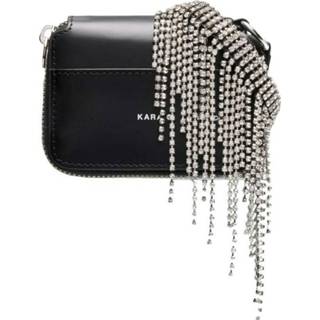 👉 Bike zwart onesize vrouwen Crystal Fringe Wallet Kara , Dames
