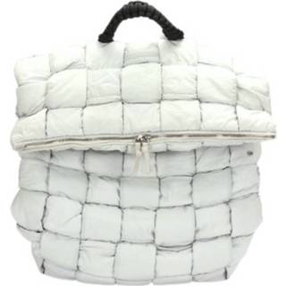 👉 Backpack wit nylon onesize vrouwen Pre-owned Intrecciato Padded Quilt Bottega Veneta Vintage , Dames