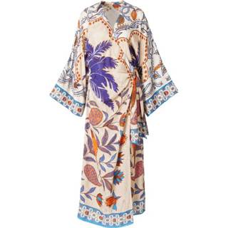 👉 Dress beige vrouwen Floral Print Johanna Ortiz , Dames