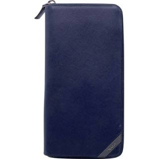 👉 Portemonnee blauw m unisex Pre-owned Travel Zippy Wallet Coin Purse 2Ml220 Prada Vintage ,