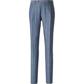 👉 Broek blauw mannen Striped Motif Trousers Lardini , Heren