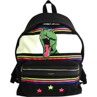 👉 Backpack zwart onesize vrouwen Pre-owned 435988 Unisex Saint Laurent Vintage , Dames