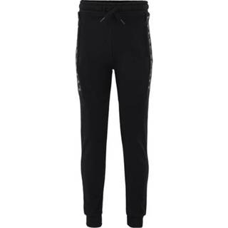 👉 Trainingsbroek jongens zwart Lyle and Scott Panel Text LB Jogger