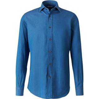 👉 Denim shirt blauw mannen Soft Santa Eulalia , Heren