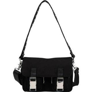 👉 Zwart recycled canvas onesize vrouwen Hilma Núnoo , Dames 5714176076183