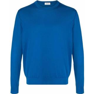 👉 Sweater blauw XL mannen Wool Z Zegna , Heren