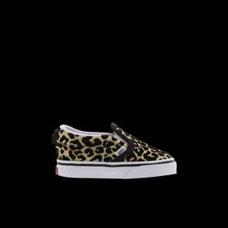 👉 Babyschoenen zwart canvas 21 baby baby's Vans Slip On Leopard - Schoenen Black Maat Foot Locker