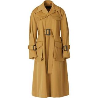👉 Riem bruin vrouwen Wool Belt Trench Coat Proenza Schouler , Dames