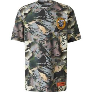 👉 Print T-shirt bruin l mannen Mountain Heron Preston , Heren