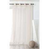 👉 Gordijn linnen doorschijnend 145x240cm poly crème 3083293148472