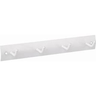 👉 Wit staal Walteco viervoudige sleutelhaken 210x30mm 8592485080704