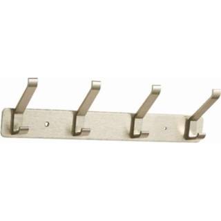 👉 Kapstok Walteco 4 haken 270mm geborsteld nickel 8592485084658