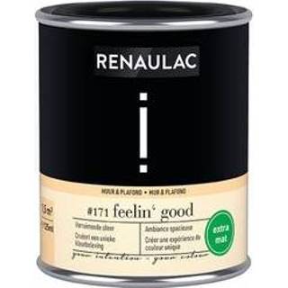 👉 Plafondverf male Renaulac muur- en Intention Open Loft extra mat 125ml 4004014900505