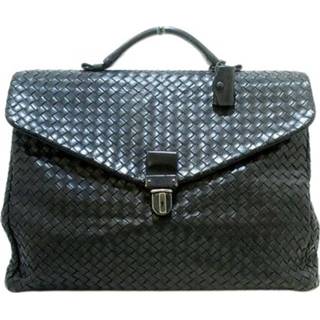 👉 Briefcase zwart leather onesize unisex Pre-owned Bottega Veneta Vintage ,