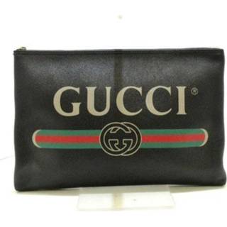 👉 Clutch zwart onesize mannen Gucci Vintage , Heren