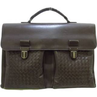 👉 Briefcase bruin onesize mannen Pre-owned Bottega Veneta Vintage , Heren