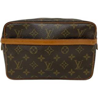 👉 Clutch bruin onesize vrouwen Pre-owned Louis Vuitton Vintage , Dames