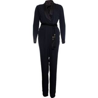 👉 Jumpsuit zwart vrouwen Pre-owned with wrap belt Gucci Vintage , Dames 1658340513408