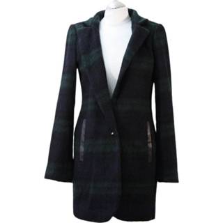 👉 Mantel blauw vrouwen mannen mit Karo-Muster Michael Kors Pre-owned , Dames