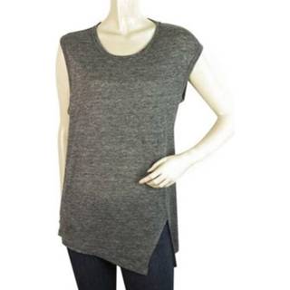 👉 Blouse lange mouw grijs vrouwen Long Top with Slit Isabel Marant Pre-owned , Dames