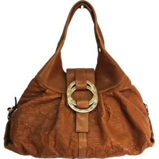 👉 Schoudertas bruin onesize vrouwen Pre-owned Chandra 31401 Women's Shoulder Bag Bvlgari Vintage , Dames