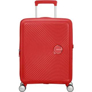 👉 Spinner rood onesize unisex mannen Bagaglio a Mano 55/20 Exp Soundbox American Tourister ,