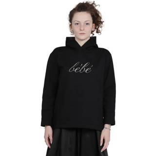 👉 Hoodie zwart m vrouwen Bebe Cropped Balenciaga , Dames