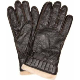 👉 Glove bruin l mannen Heels gloves Barbour , Heren