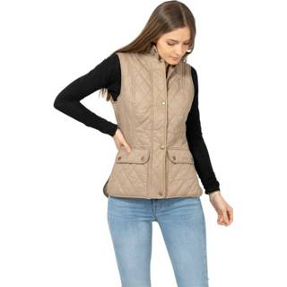 👉 Gilet beige vrouwen trapuntato Otterburn Barbour , Dames