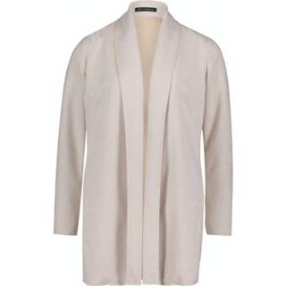 👉 Gilet beige vrouwen 4338/1194 Half lange alacantara Betty Barclay , Dames