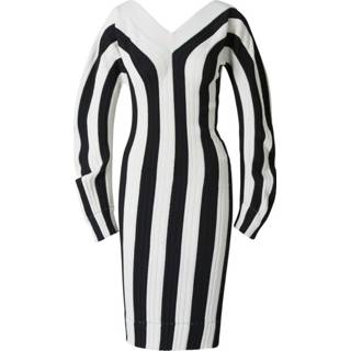 👉 Dress zwart l vrouwen Striped Bottega Veneta , Dames