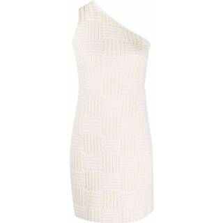 👉 Dress wit l vrouwen Textured Bottega Veneta , Dames