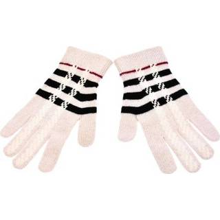 👉 Glove wit onesize mannen Gloves Burberry , Heren