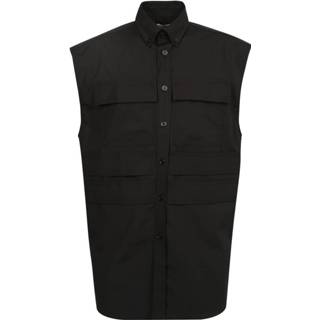 👉 Gilet zwart m mannen Quilted Burberry , Heren