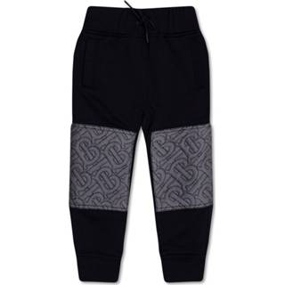 👉 Sweatpant zwart unisex Sweatpants with logo Burberry ,