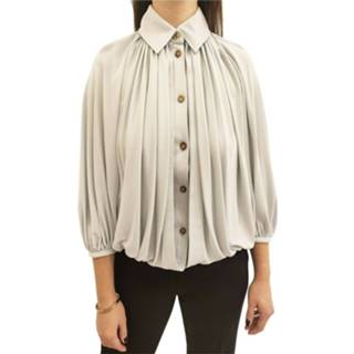 👉 Blous beige vrouwen Blouse Darcie Burberry , Dames