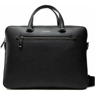 👉 Laptoptas zwart onesize mannen Slim Laptop Bag Calvin Klein , Heren 8719855502967