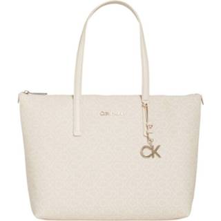 👉 Beige onesize vrouwen Shopper Tote Must Calvin Klein , Dames 8719855505265