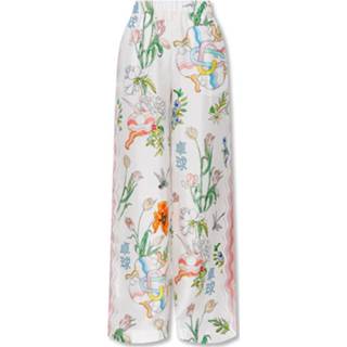 👉 Broek wit vrouwen Silk trousers Casablanca , Dames