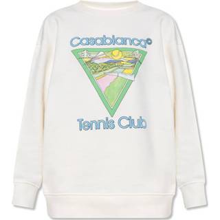 👉 Sweatshirt wit l vrouwen with Tennis Club Icon print Casablanca , Dames